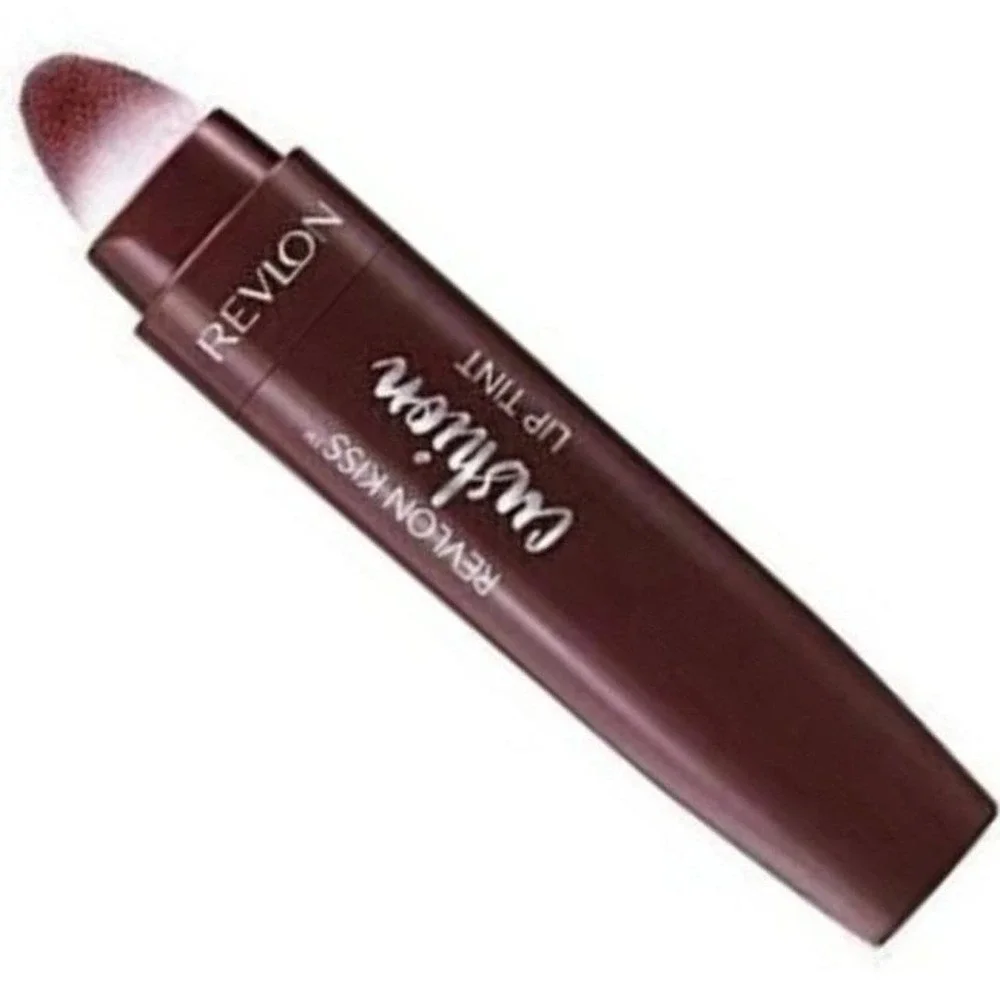 New Revlon Kiss Cushion Lip Tint Womens 0.18oz Wine Trip 270 Burgundy Sealed